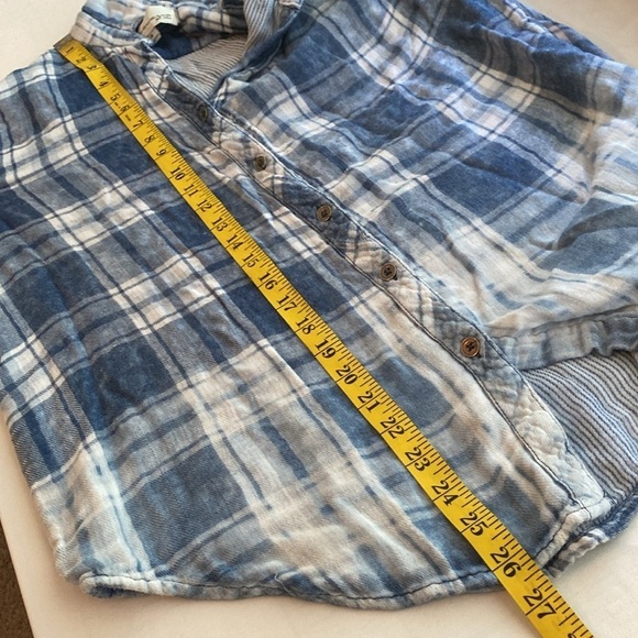 Vintage Havana button down shirt long sleeve w/laced look super soft Size Medium - Picture 3 of 11